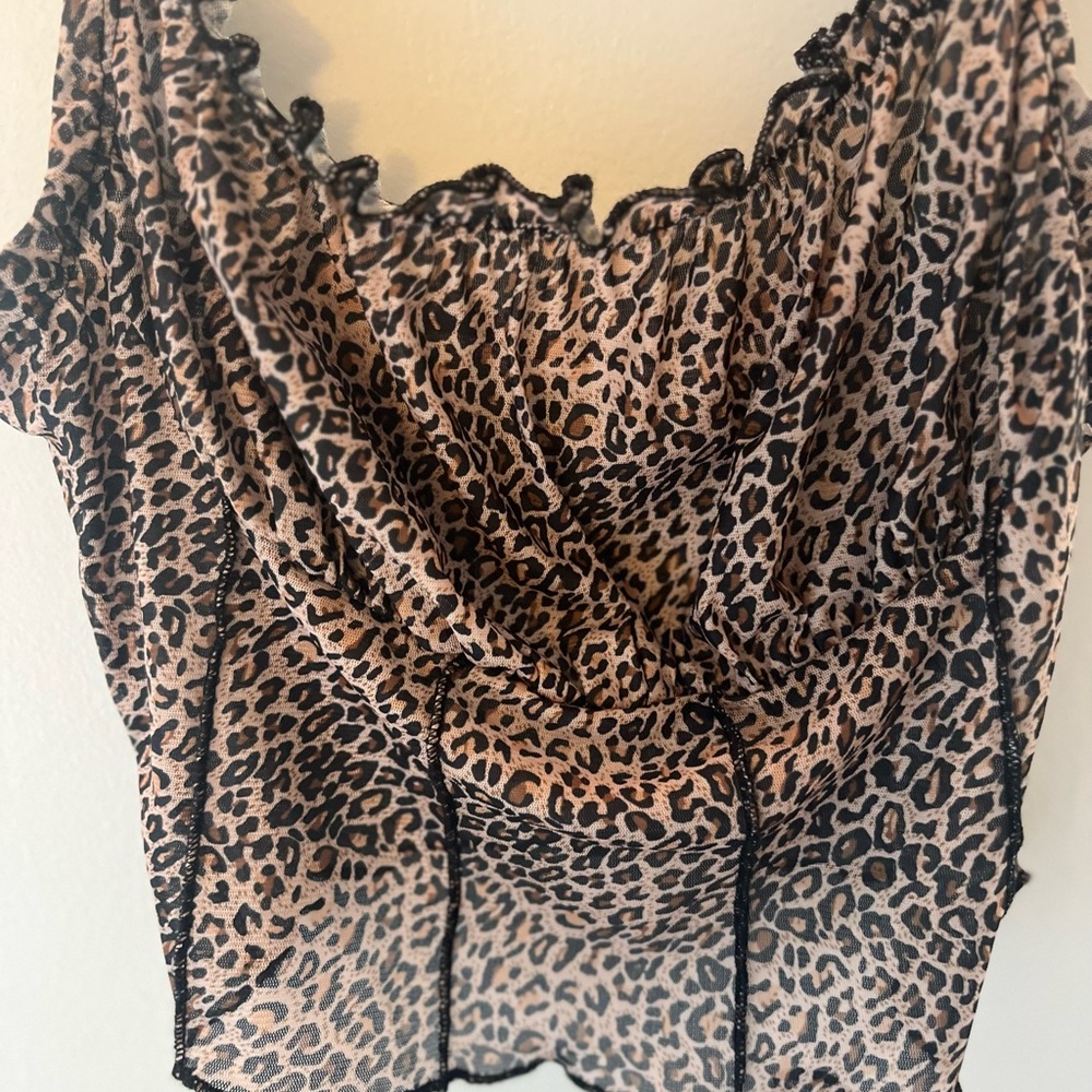 slightly worn statement tank